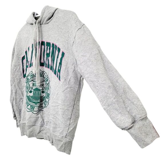 2/$20 Zara Grey California Graphic Hoodies Top Size: Small - Picture 2 of 7